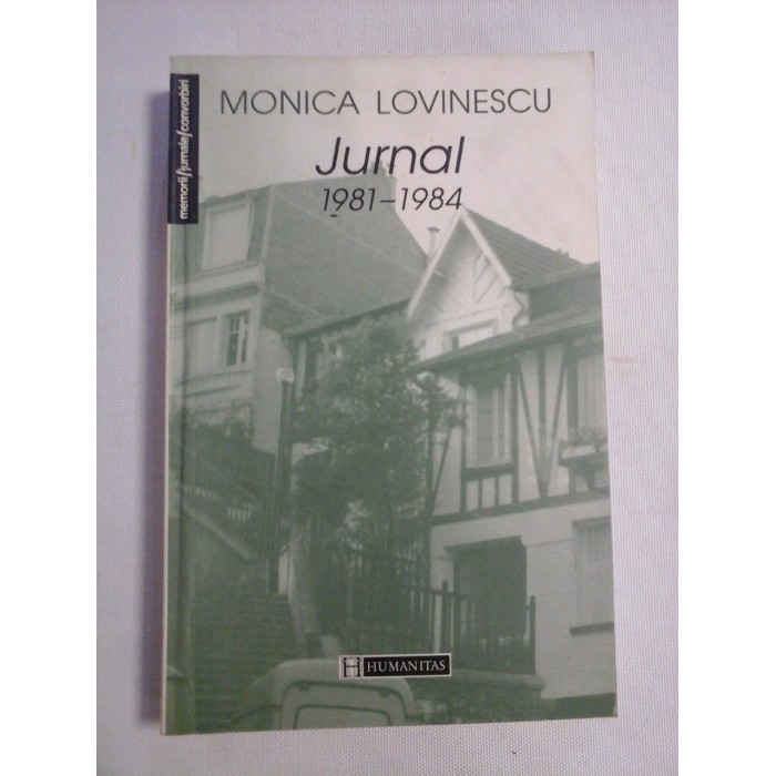 JURNAL 1981-1984 - MONICA LOVINESCU JURNAL 1981-1984 - MONICA LOVINESCU
